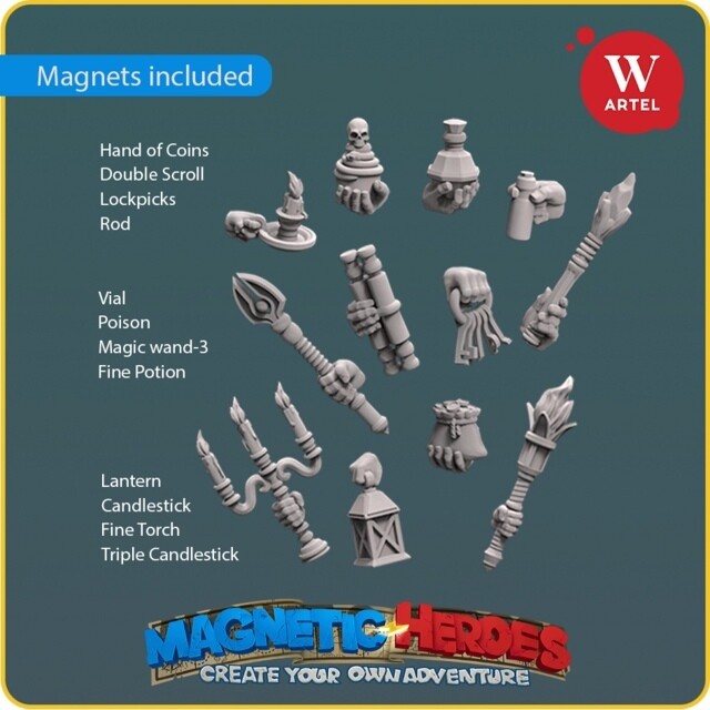 Magnetic Heroes: Dungeons Crawl