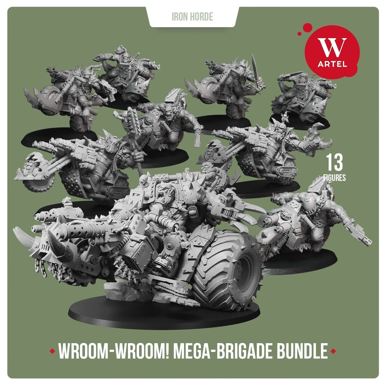 Wroom!Wroom! Mega-brigade Bundle