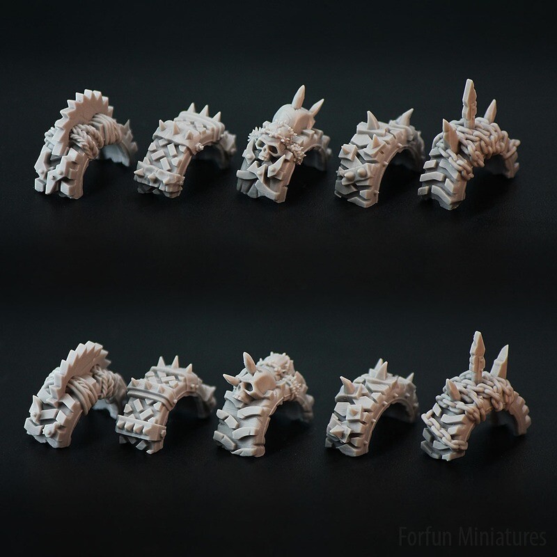 Tire Shoulder Pads #2
