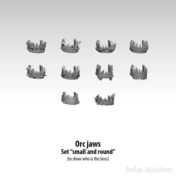 Orc Jaws (small and round)