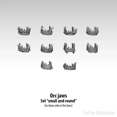 Orc Jaws (small and round)