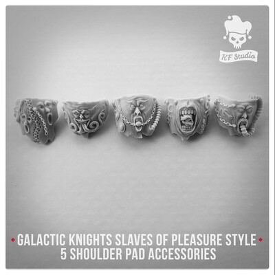 Galactic Knights Slaves of Pleasure Style Shoulder Pad accessories by KFStudio