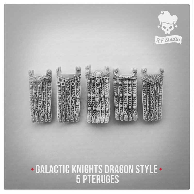 Galactic Knights Dragon Style  Pteruges by KFStudio