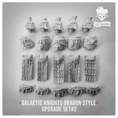 Galactic Knights Dragon Style Upgrade Set#2 by KFStudio