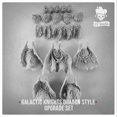 Galactic Knights Dragon Style Upgrade Set by KFStudio