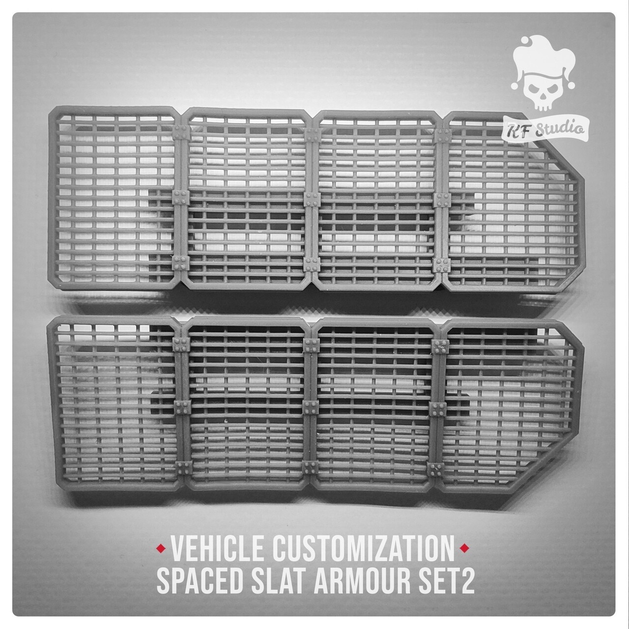 Spaced Slat Armour Set#2 by KFStudio