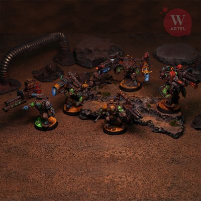 PAINTED Da Brrr Bum-Bum Skwad