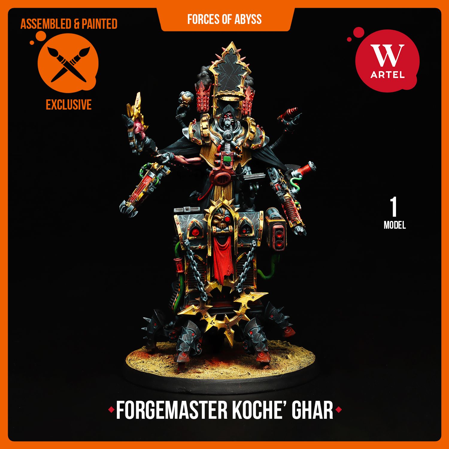 PAINTED Forgemaster Koche&#39; Ghar