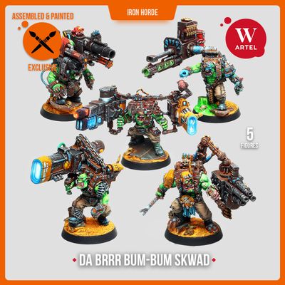 PAINTED Da Brrr Bum-Bum Skwad