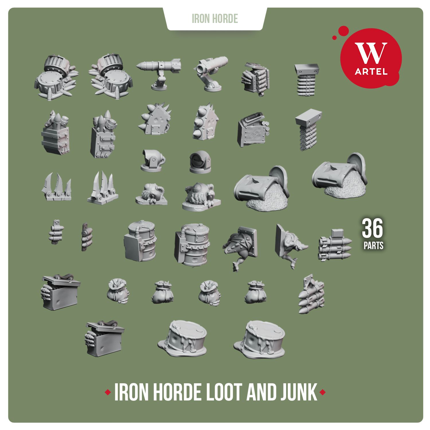 Iron horde loot &amp; junk