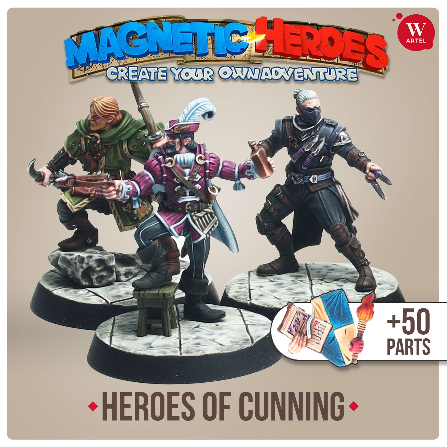 Magnetic Heroes: Heroes of Cunning