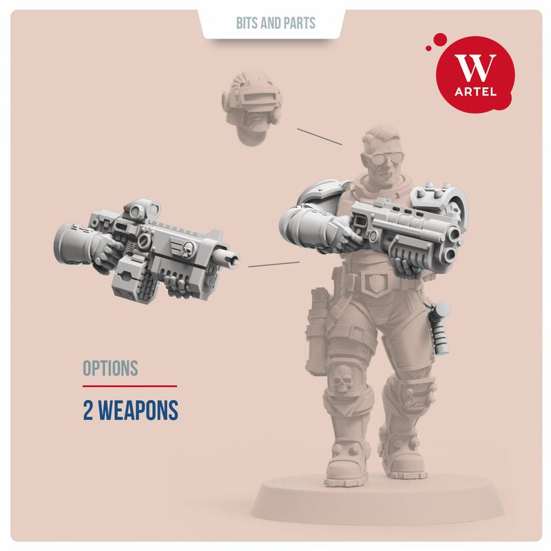 Riot Control Upgrade Pack for Male Enforcers
