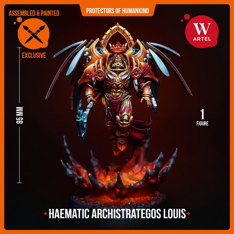 PAINTED Haematic Archistrategos Louis