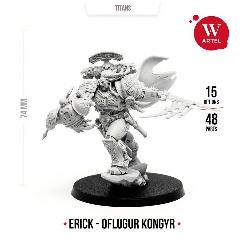 Erick, Oflugur Kongyr