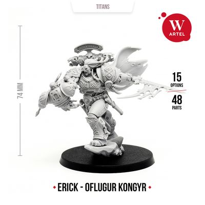 Erick, Oflugur Kongyr