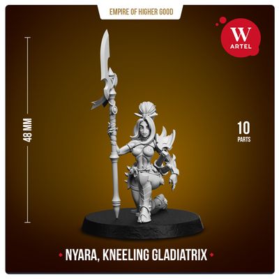 Nyara, Kneeling Gladiatrix