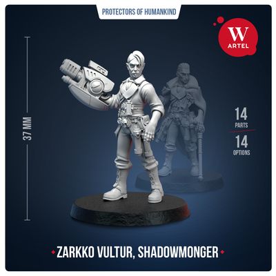 Zarkko Vultur, Shadowmonger