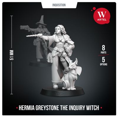 Hermia Greystone The Inquiry Witch