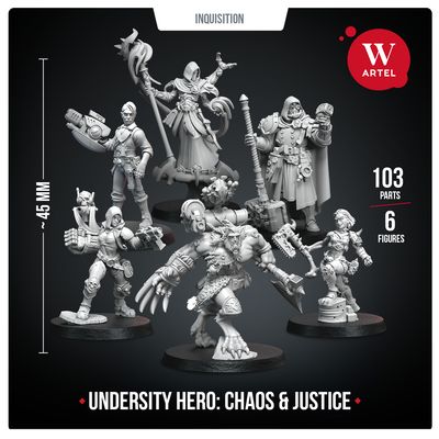Undersity hero: Chaos &amp; Justice