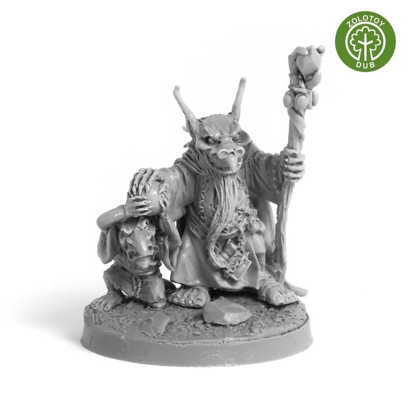 Goblin Sorcerer - by Zolotoy Dub-