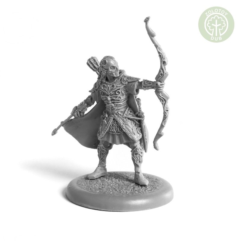 Elven Adventurer - by Zolotoy Dub-