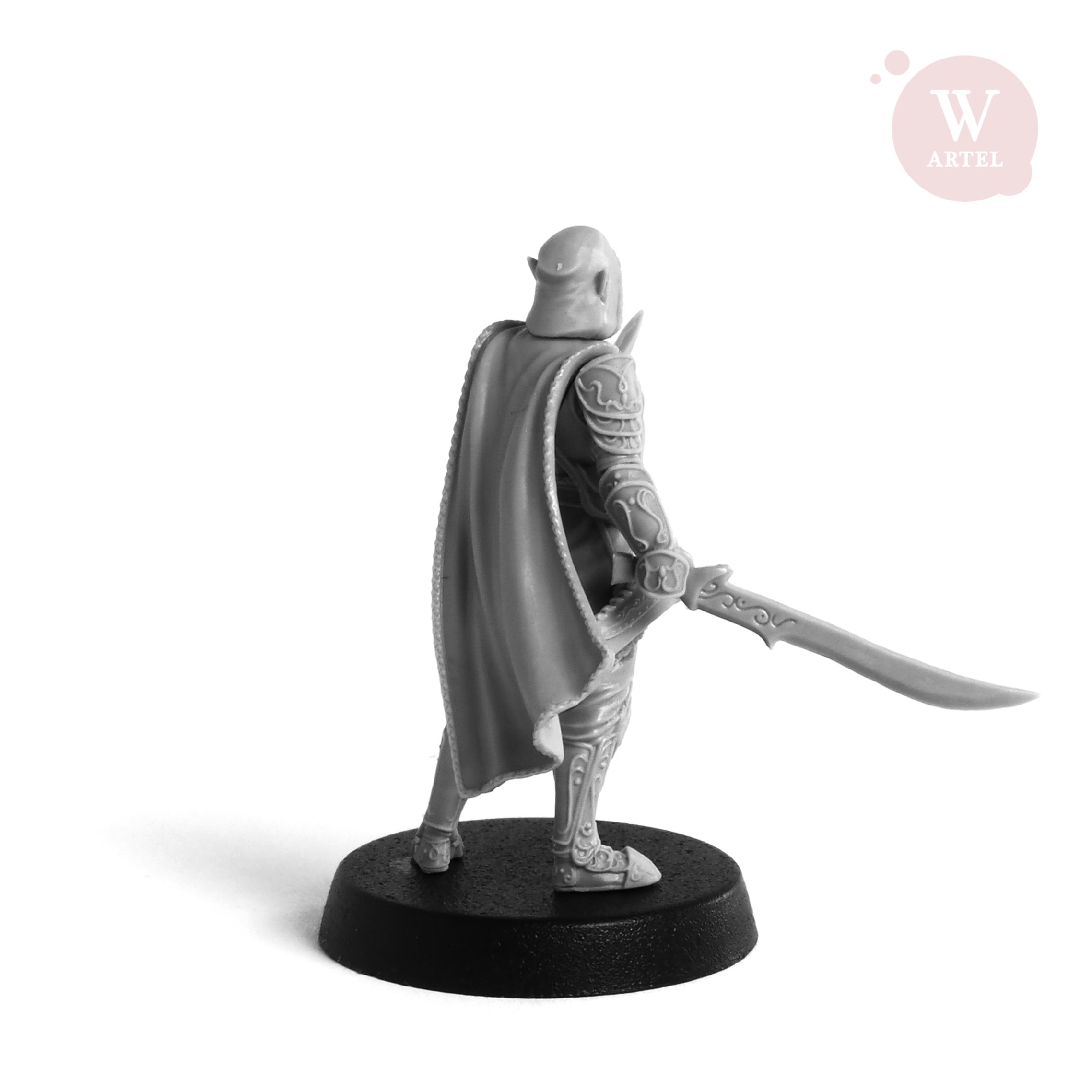 28mm wargaming and collectible miniature Warrior Elf by Artel "W" 