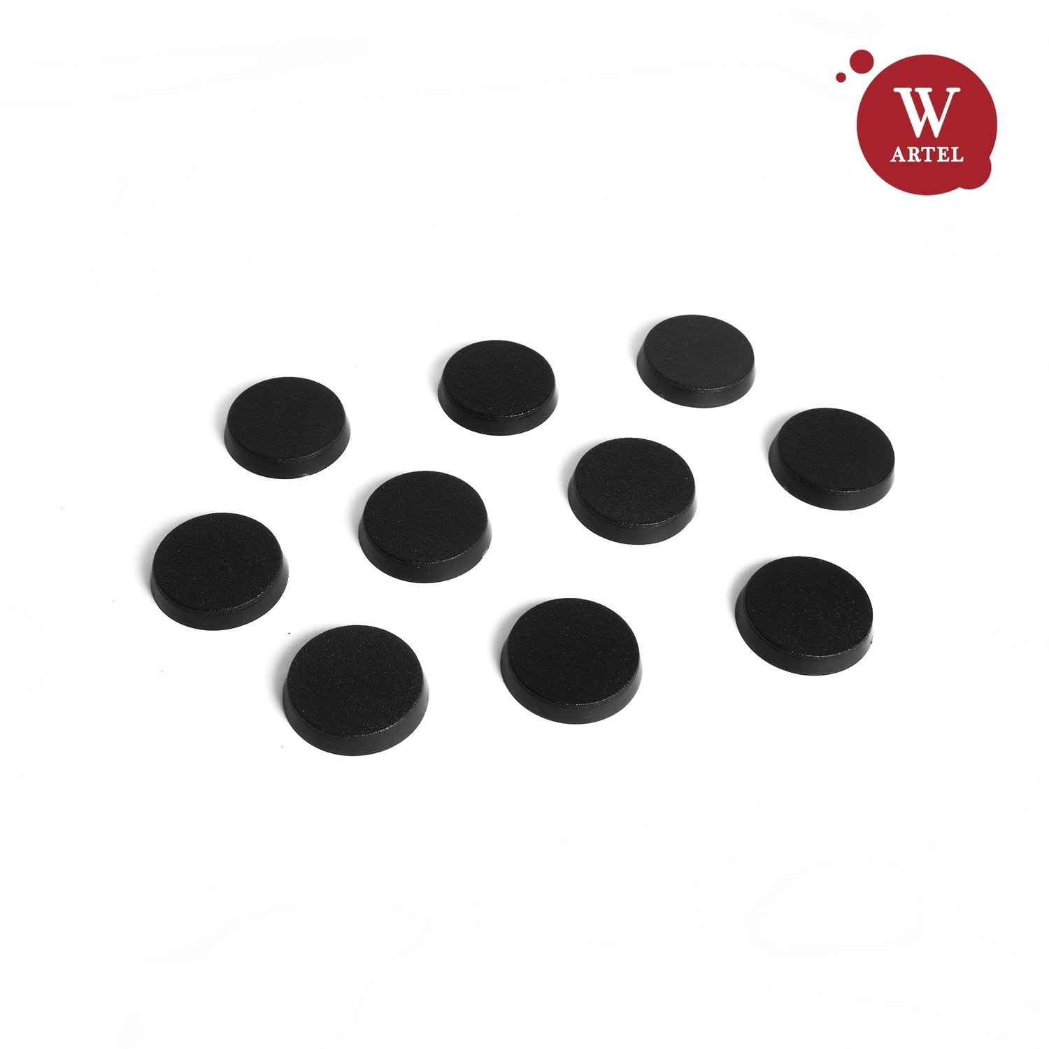 10x25mm round bases for miniatures