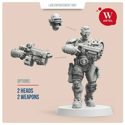 L.E.U. - Assault Squad (Male enforcers)
