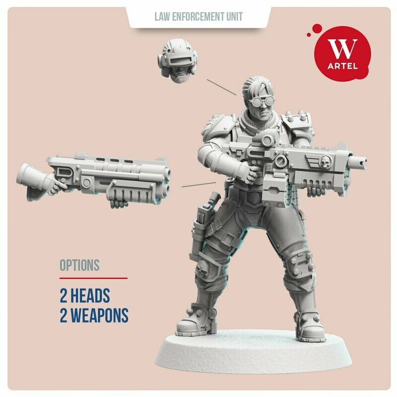 L.E.U. - Assault Squad (Female Enforcers)