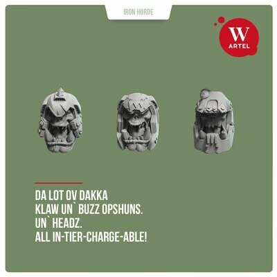 Iron Nookhaz ov da Horde (3 miniatures)