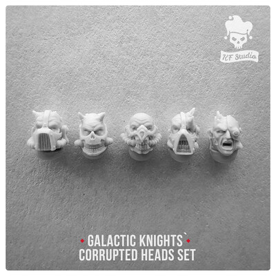 Galactic Knights �orrupted Heads by KFStudio