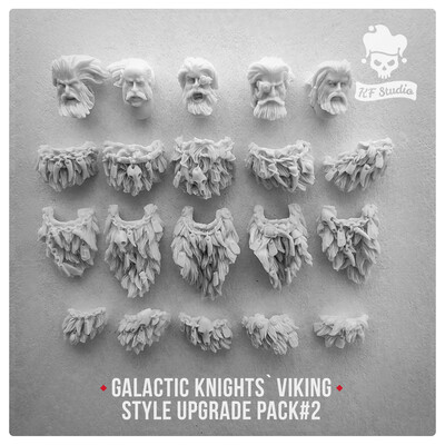 Galactic Knights Viking Style Upgrade Set#2 by KFStudio