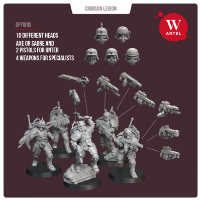 Crimson Legion`s Sturmtroopers