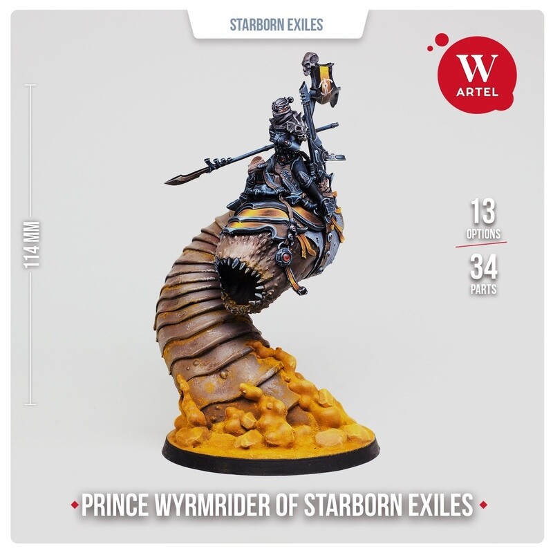 Prince Wyrmrider of Starborn Exiles