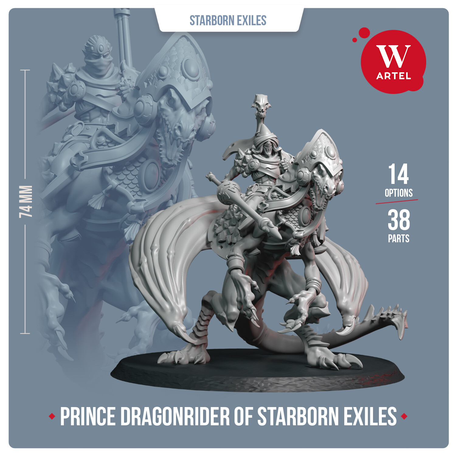 Prince Dragonrider of Starborn Exiles