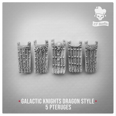 Galactic Knights Dragon Style  Pteruges by KFStudio