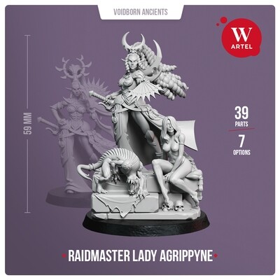 Lady Agrippyne with Female Slaves