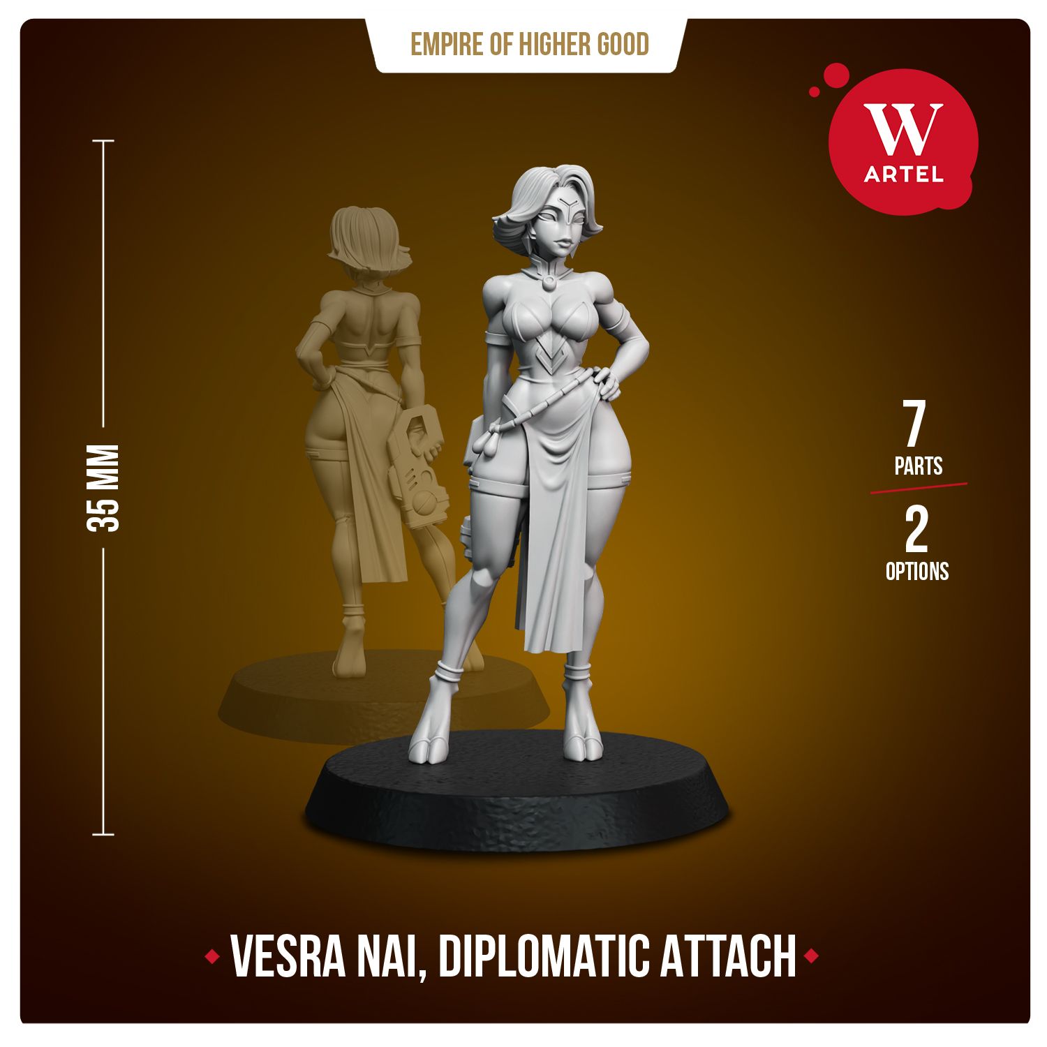 Vesra Nai, Diplomatic Attach