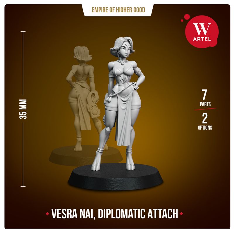 Vesra Nai, Diplomatic Attach