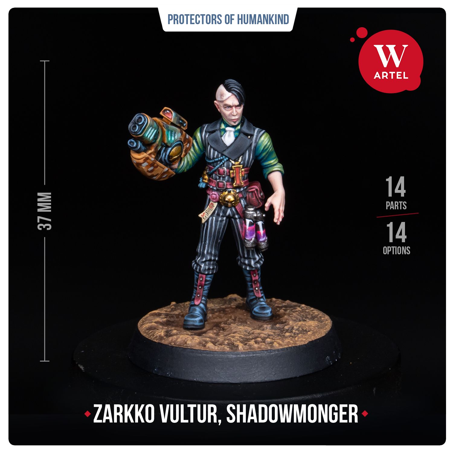 Zarkko Vultur, Shadowmonger
