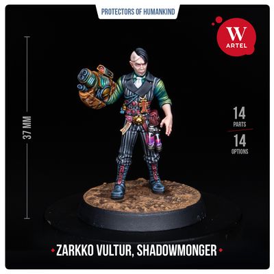Zarkko Vultur, Shadowmonger