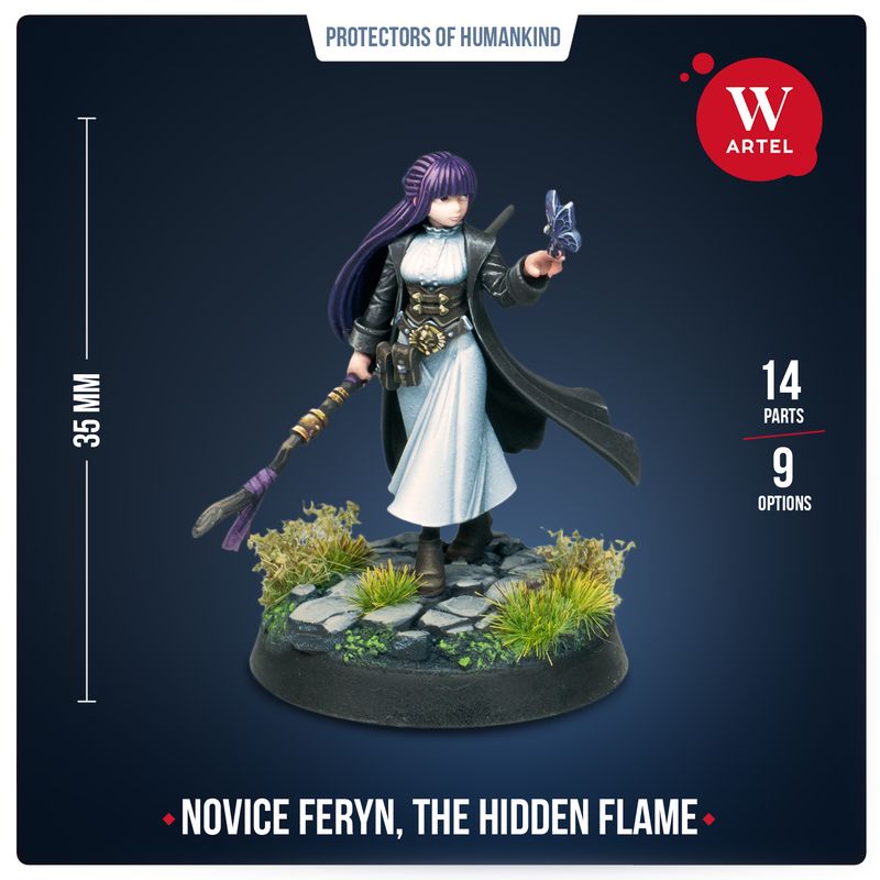 Novice Feryn, the Hidden Flame