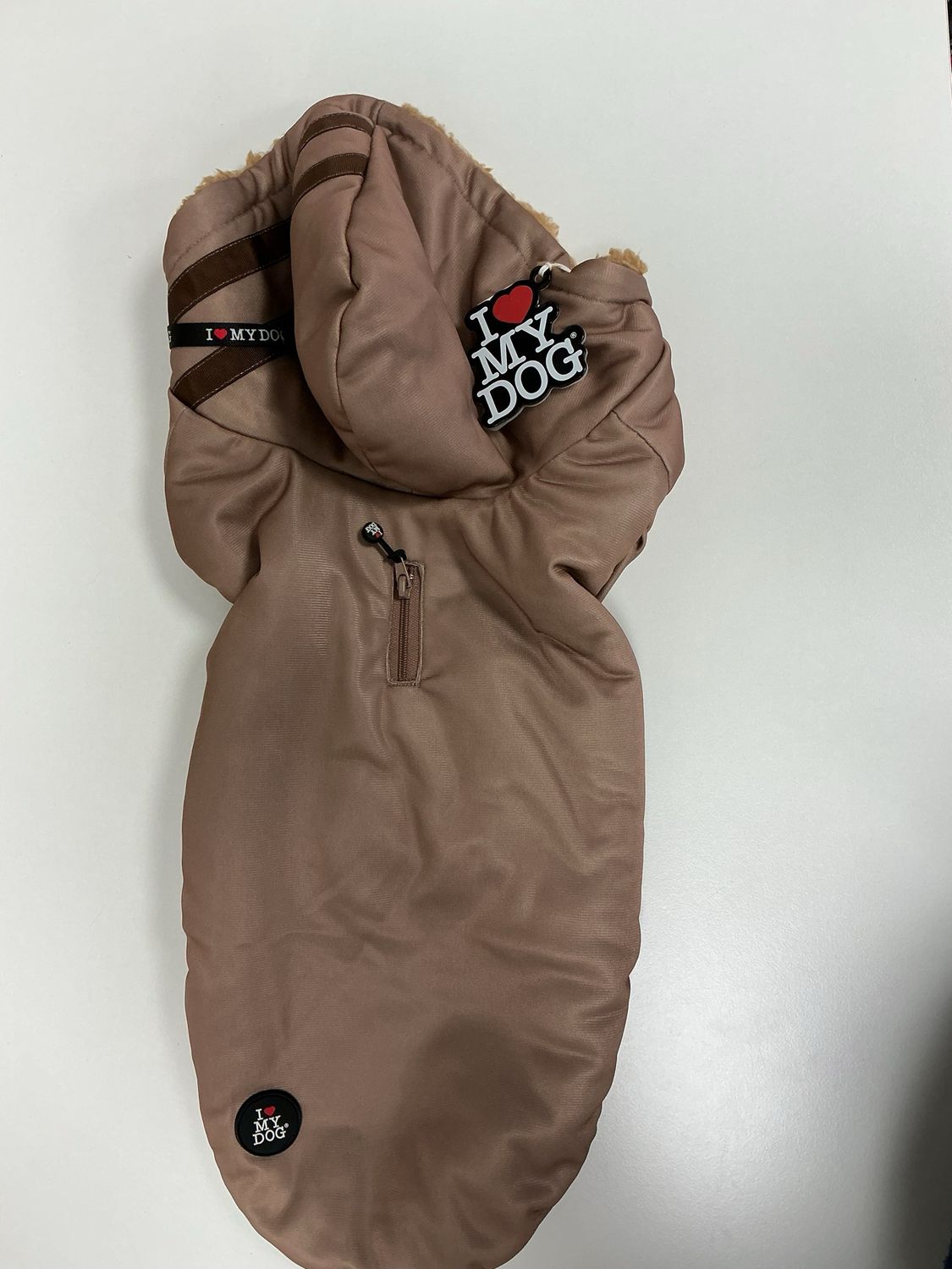 Jas warm taille XL  I love my Dog