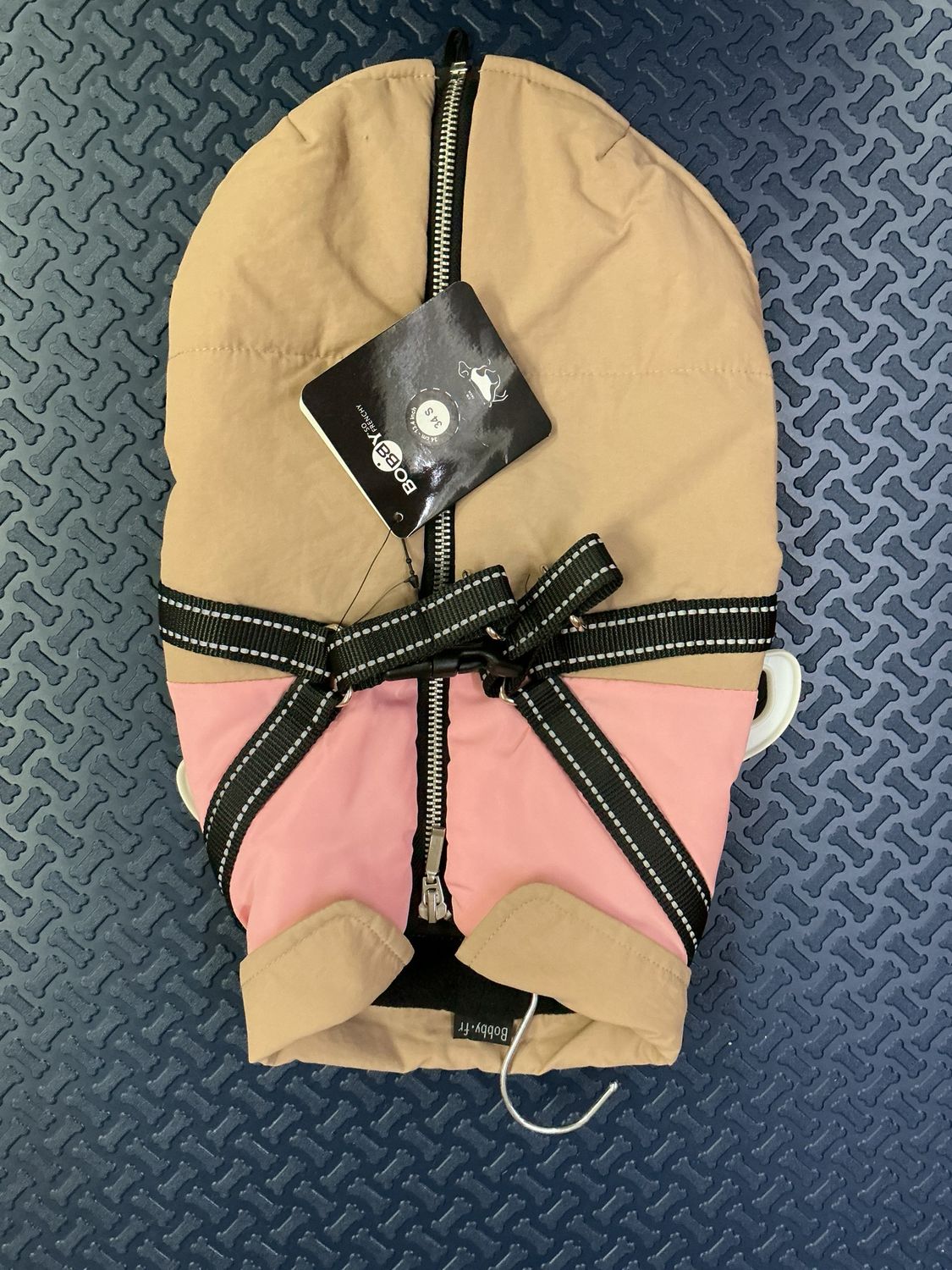 Jas met fleece en harnas taille 36 cm