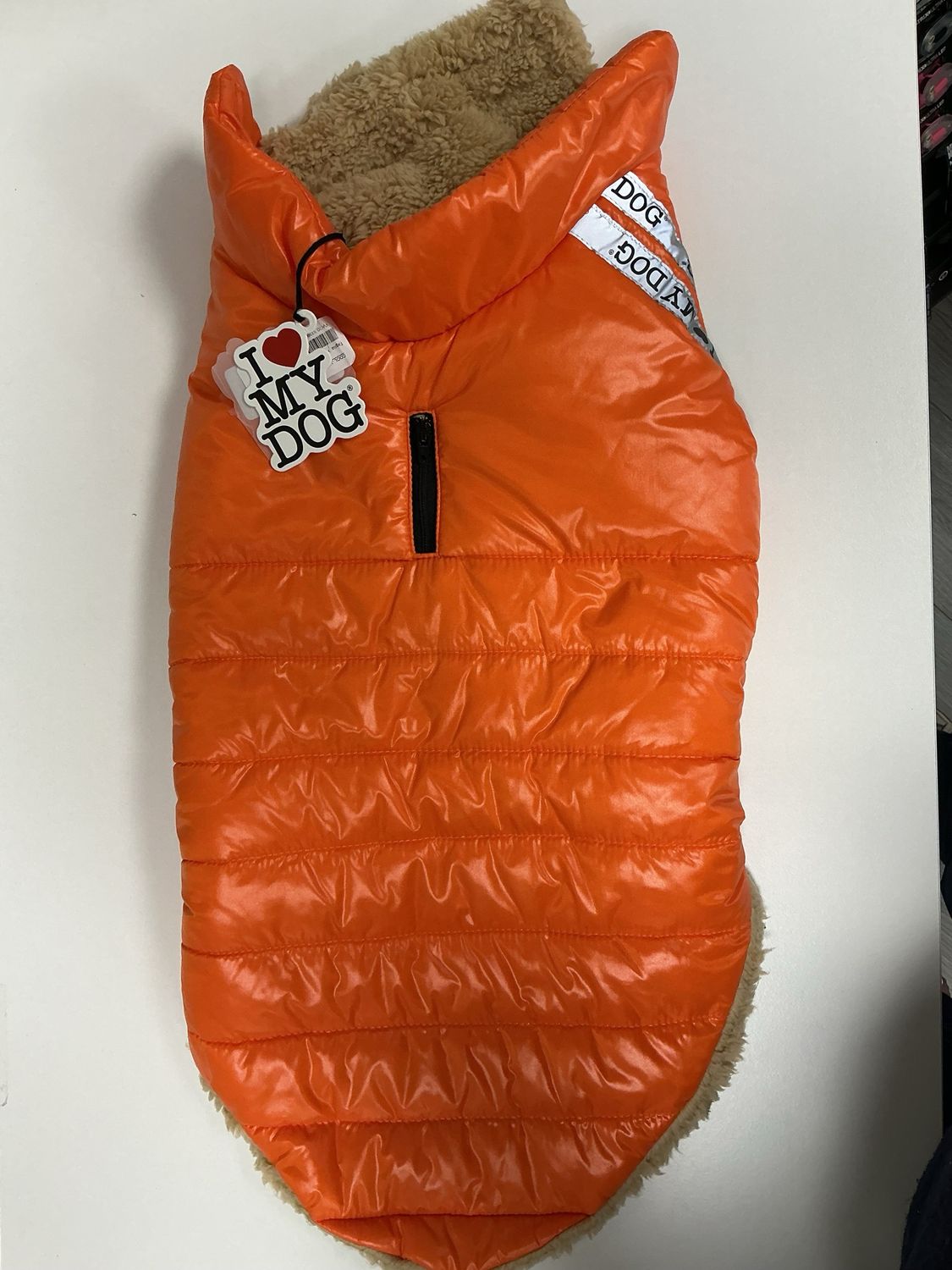 Jas warm met wol voering taille M 30cm IloveMydog