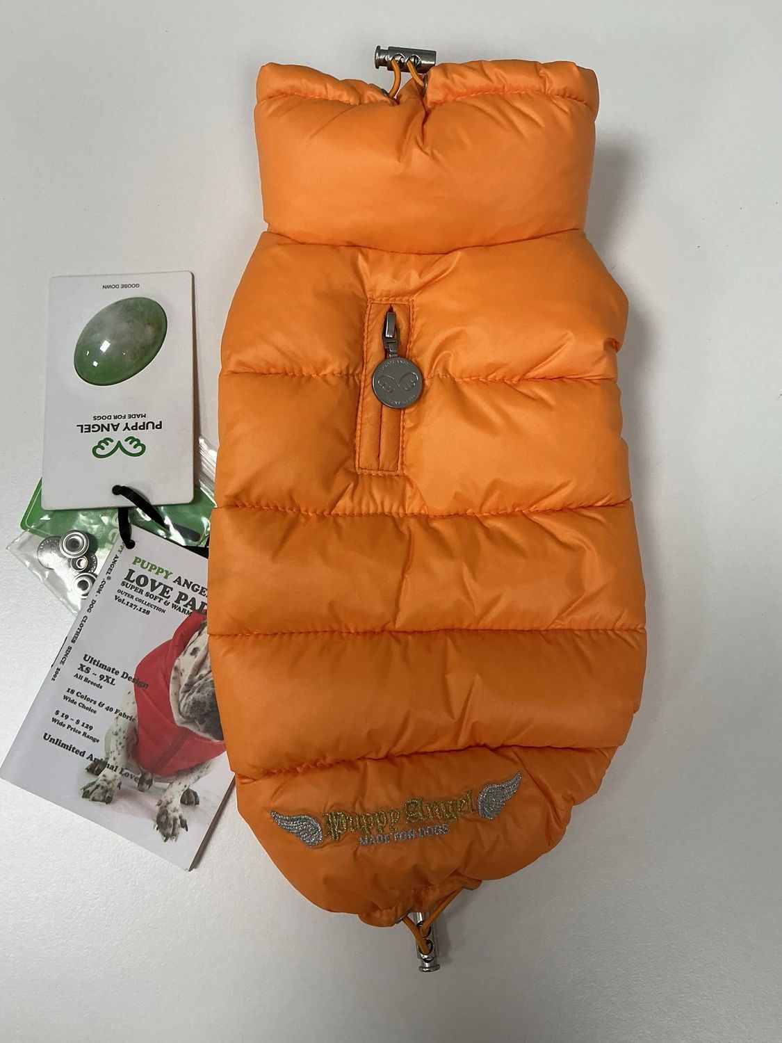 Jas warm met dons taille S 20 cm PUPPY ANGEL