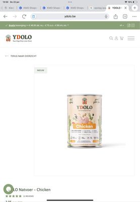 Ydolo chicken blik 400g