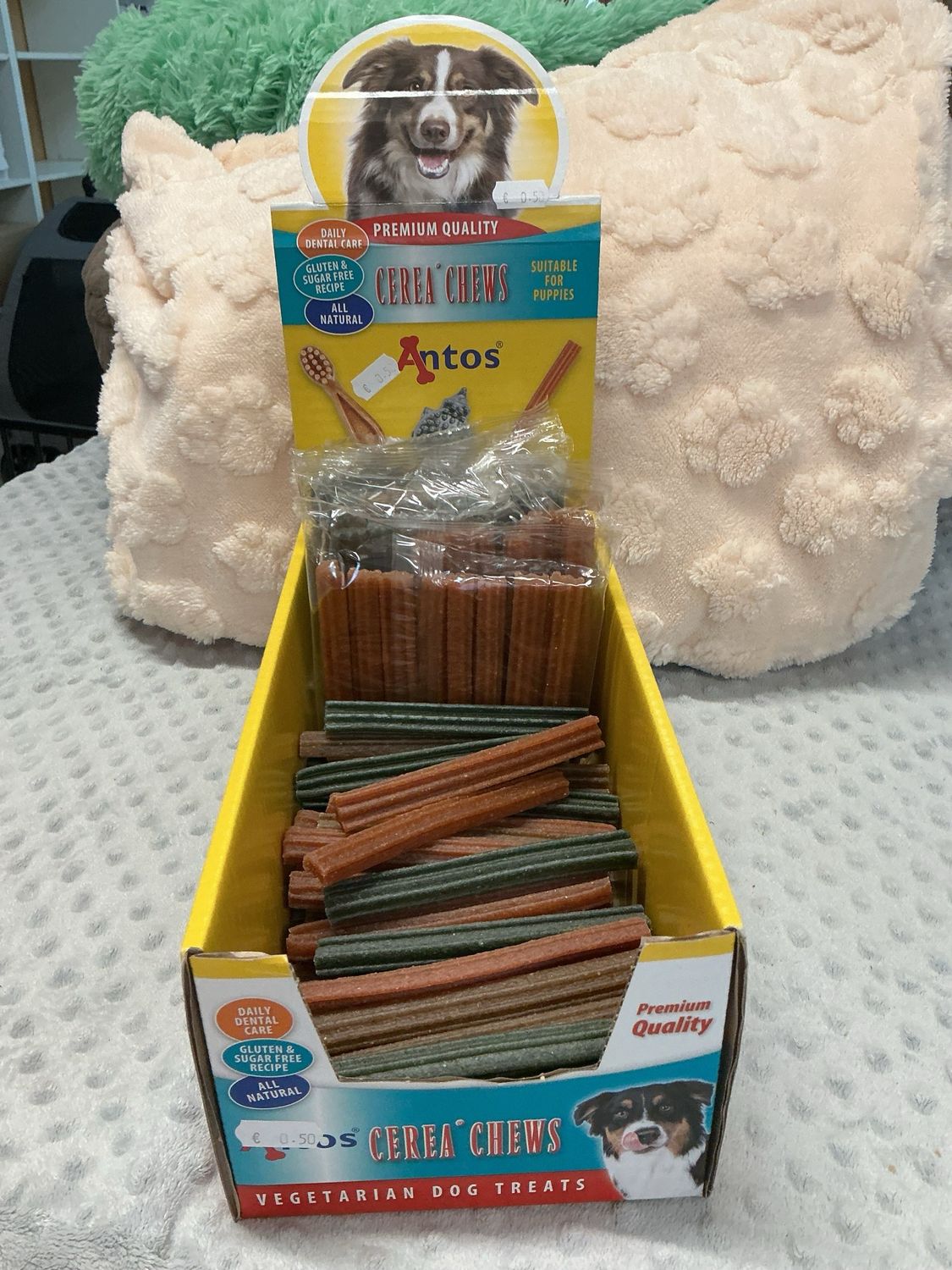 Antos kauw-staaf small per stuk #100% plant-based glutenvrij en suikervrij