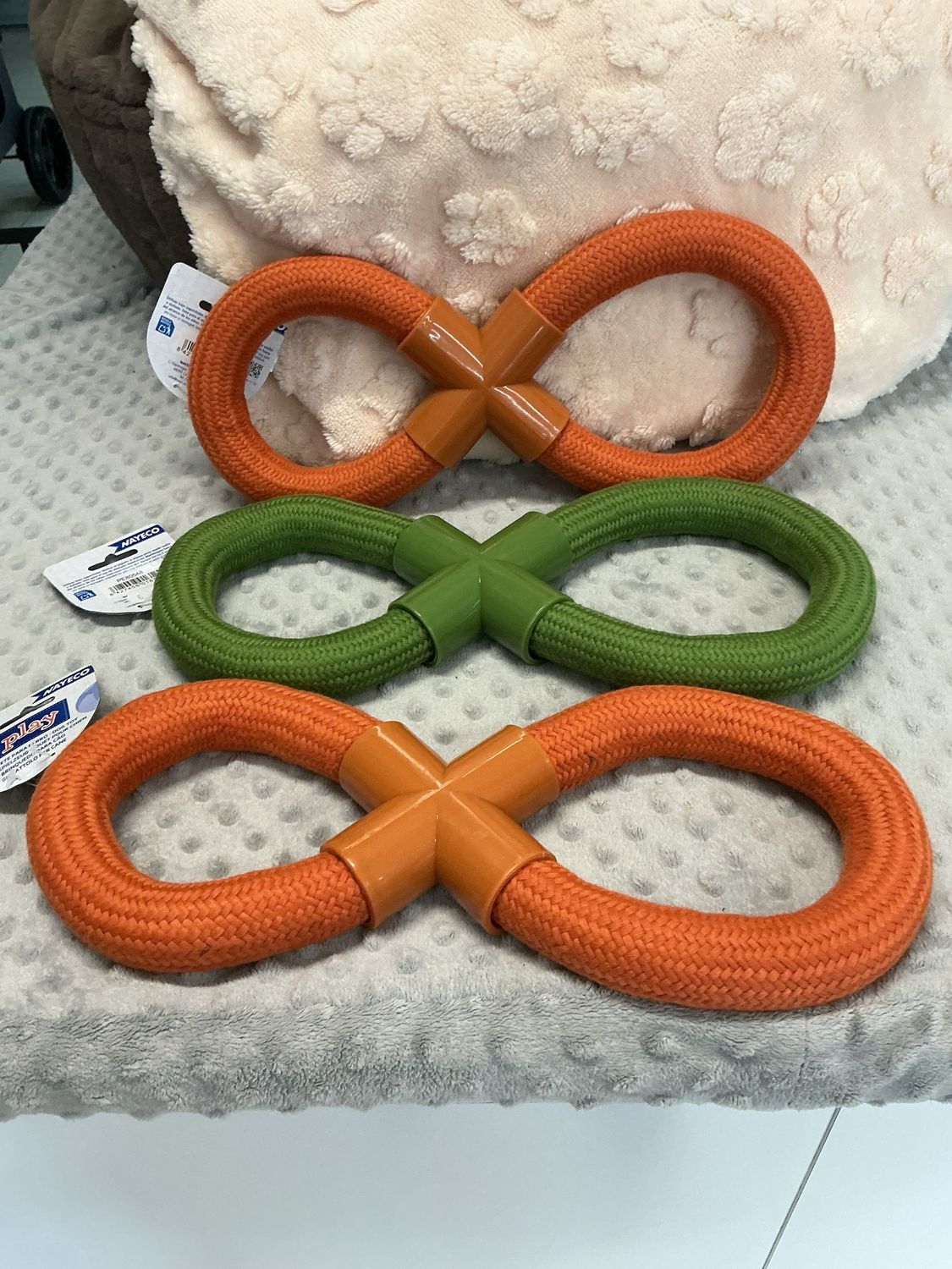 Nayeco play touw groen en oranje