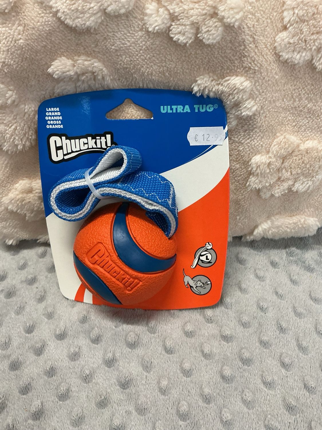 Chuckit bal met touw